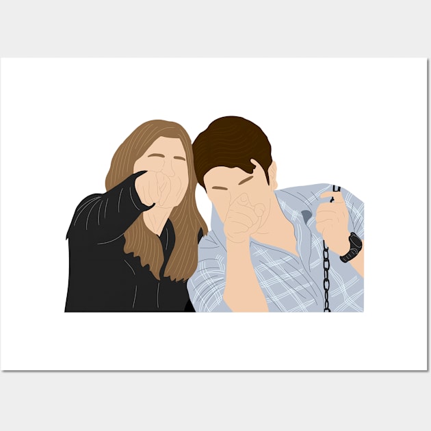 Caskett Wall Art by SabsArt05